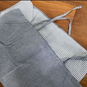 Chambray Reversible Organic duvet cover & Shams